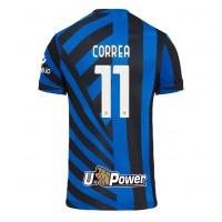 Fotballdrakt Herre Inter Milan Joaquin Correa #11 Hjemmedrakt 2024-25 Kortermet